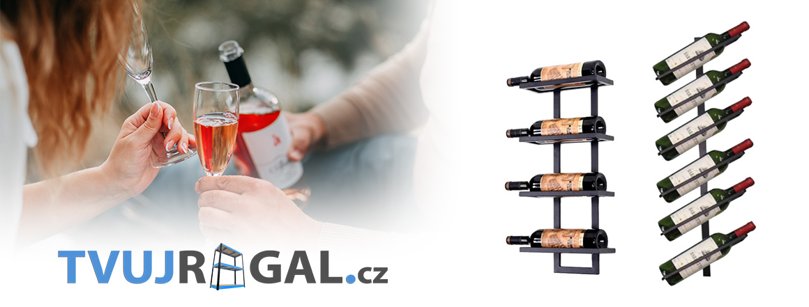 CZ Banner KOVOVÉ STOJANY NA VÍNO